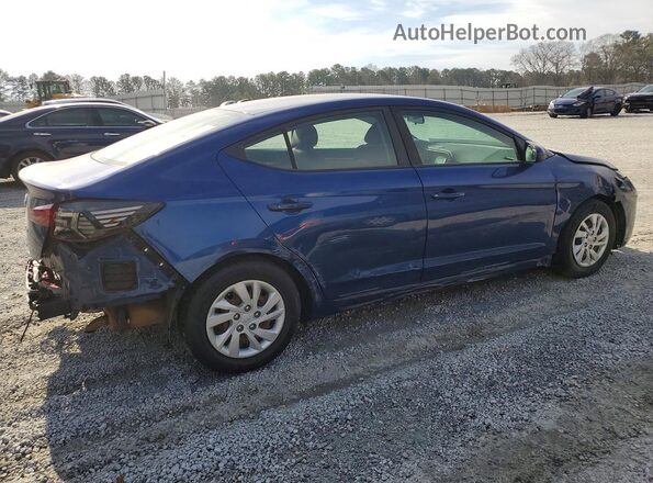 5NPD74LF6KH442419 2019 HYUNDAI ELANTRA Blue 