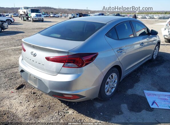 5NPD74LF6LH595108 2020 HYUNDAI ELANTRA Silver Задня права чверть