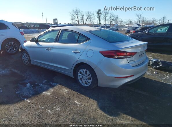 5NPD74LF7JH389762 2018 HYUNDAI ELANTRA Gray უკანა მარცხენა