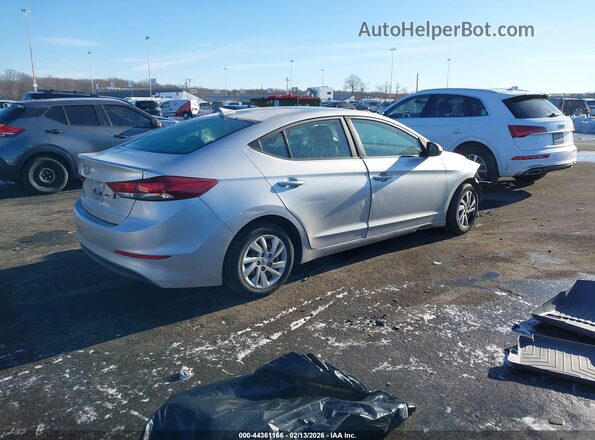 5NPD74LF7JH389762 2018 HYUNDAI ELANTRA Gray უკანა მარჯვენა