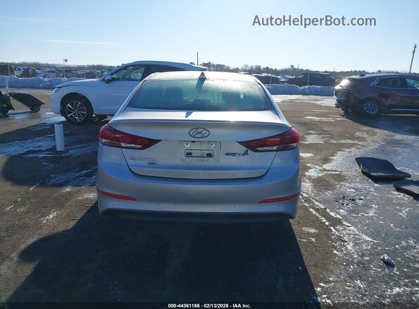 5NPD74LF7JH389762 2018 HYUNDAI ELANTRA Gray 