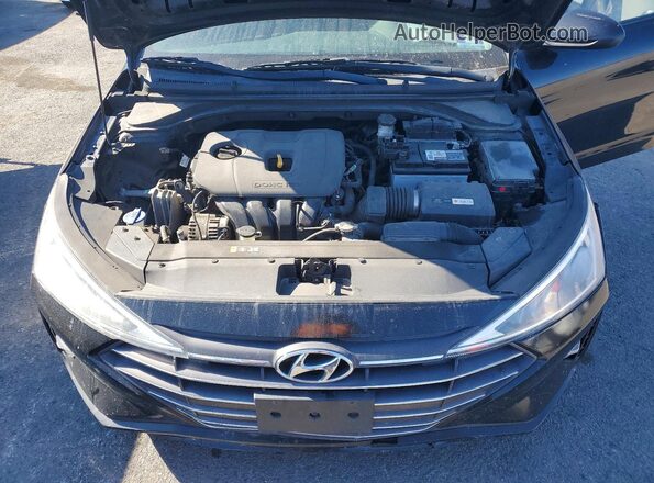 5NPD74LF7KH471976 2019 HYUNDAI ELANTRA Black 