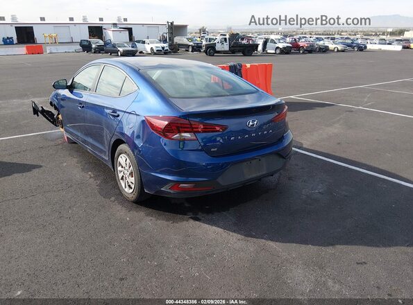 5NPD74LF8LH615858 2020 HYUNDAI ELANTRA Blue 