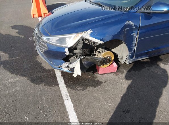 5NPD74LF8LH615858 2020 HYUNDAI ELANTRA Blue 