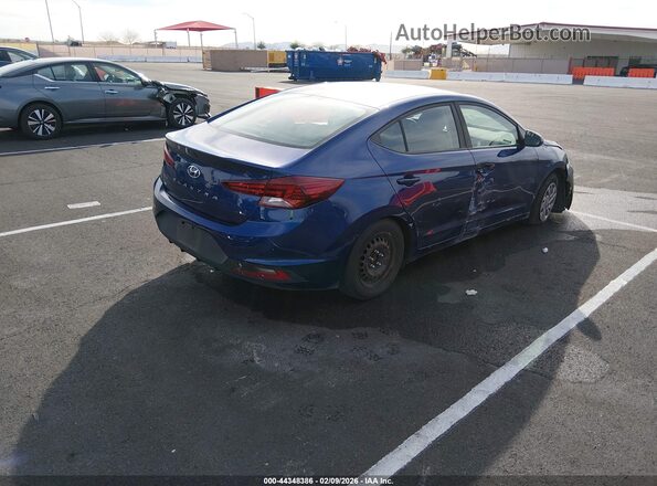 5NPD74LF8LH615858 2020 HYUNDAI ELANTRA Blue 