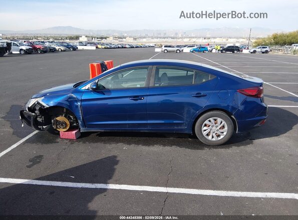 5NPD74LF8LH615858 2020 HYUNDAI ELANTRA Blue 