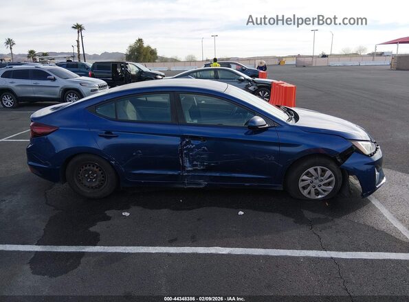 5NPD74LF8LH615858 2020 HYUNDAI ELANTRA Blue 