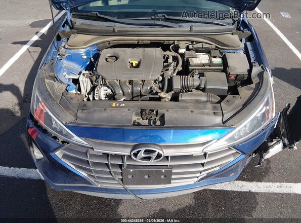 5NPD74LF8LH615858 2020 HYUNDAI ELANTRA Blue 