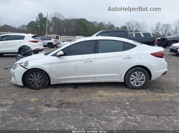 5NPD74LF9KH423444 2019 HYUNDAI ELANTRA White 