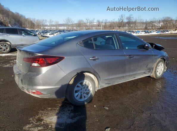 5NPD74LF9KH424965 2019 HYUNDAI ELANTRA Gray 