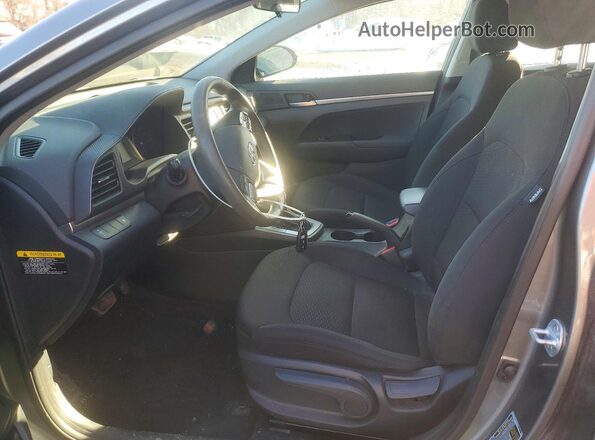 5NPD74LF9KH424965 2019 HYUNDAI ELANTRA Gray 