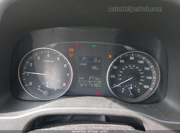5NPD74LFXHH104353 2017 HYUNDAI ELANTRA Silver უკანა სავარძლების ხედი