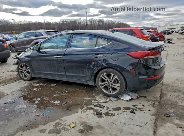 5NPD84LF0HH161240 2017 HYUNDAI ELANTRA Black Tył lewy