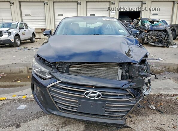 5NPD84LF0HH161240 2017 HYUNDAI ELANTRA Black Widok z przodu