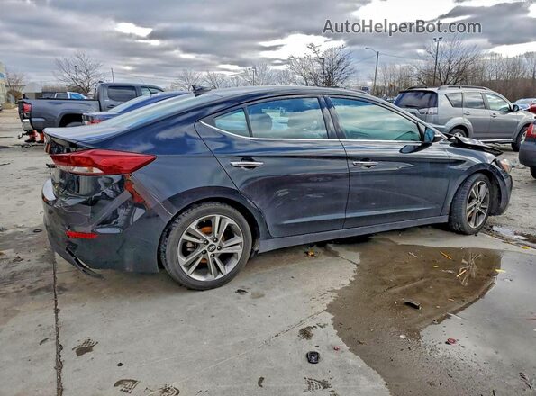 5NPD84LF0HH161240 2017 HYUNDAI ELANTRA Black Tył prawy