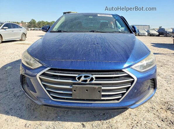5NPD84LF1JH232421 2018 HYUNDAI ELANTRA Синий Вид спереди