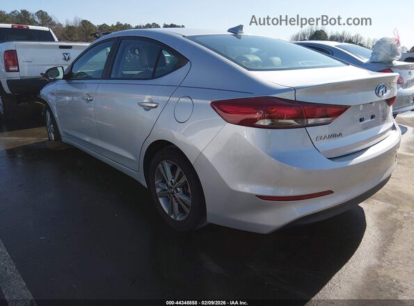 5NPD84LF1JH272353 2018 HYUNDAI ELANTRA Silver უკანა მარცხენა