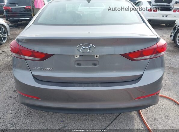 5NPD84LF1JH307246 2018 HYUNDAI ELANTRA Gray 