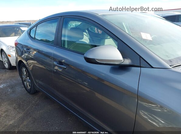 5NPD84LF1JH307246 2018 HYUNDAI ELANTRA Gray 360 interior view