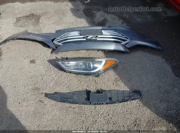 5NPD84LF1JH307246 2018 HYUNDAI ELANTRA Gray Instrument cluster view