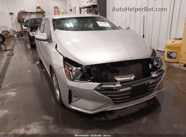 5NPD84LF1KH427730 2019 HYUNDAI ELANTRA Silver 