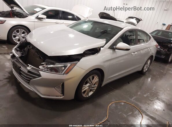 5NPD84LF1KH427730 2019 HYUNDAI ELANTRA Silver 