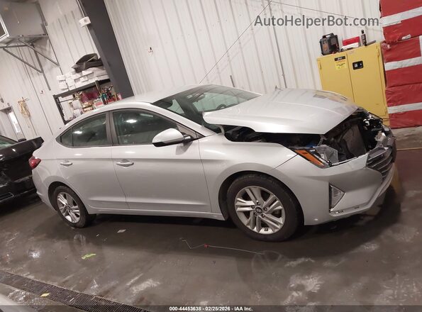 5NPD84LF1KH427730 2019 HYUNDAI ELANTRA Silver 