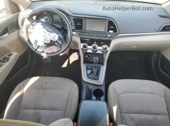 5NPD84LF1KH465622 2019 HYUNDAI ELANTRA Белый 