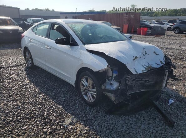 5NPD84LF1KH465622 2019 HYUNDAI ELANTRA Белый 