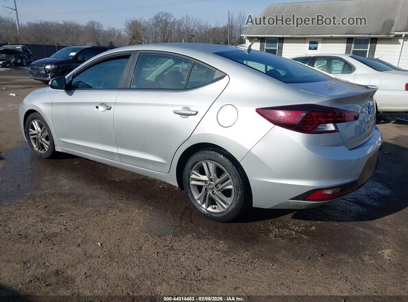 5NPD84LF2KH440941 2019 HYUNDAI ELANTRA Silver Հետևի ձախ