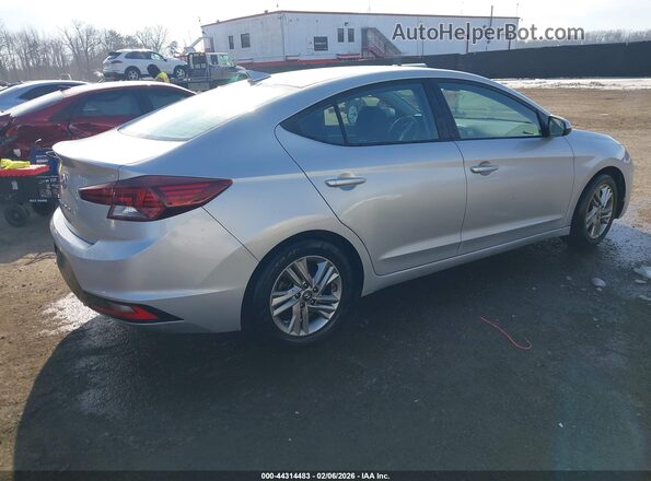 5NPD84LF2KH440941 2019 HYUNDAI ELANTRA Silver Հետևի աջ