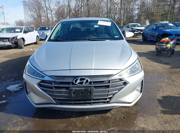 5NPD84LF2KH440941 2019 HYUNDAI ELANTRA Silver Սարքավորումների վահանակի տեսք