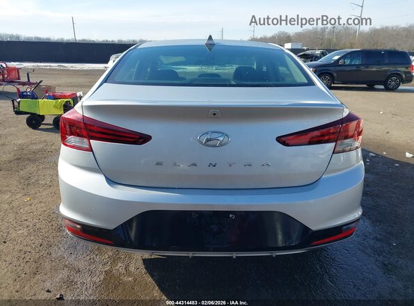 5NPD84LF2KH440941 2019 HYUNDAI ELANTRA Silver 