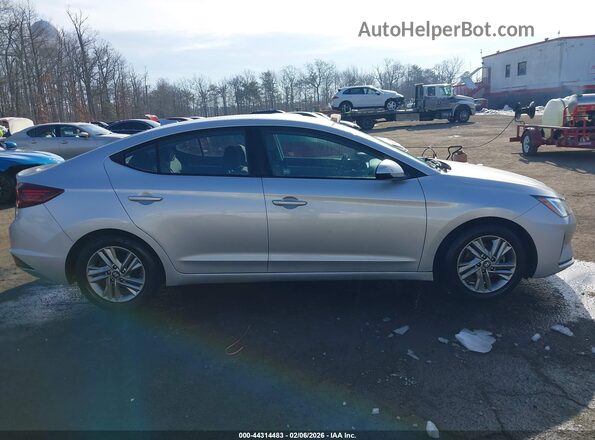 5NPD84LF2KH440941 2019 HYUNDAI ELANTRA Silver Սալոնի հետևի տեսք