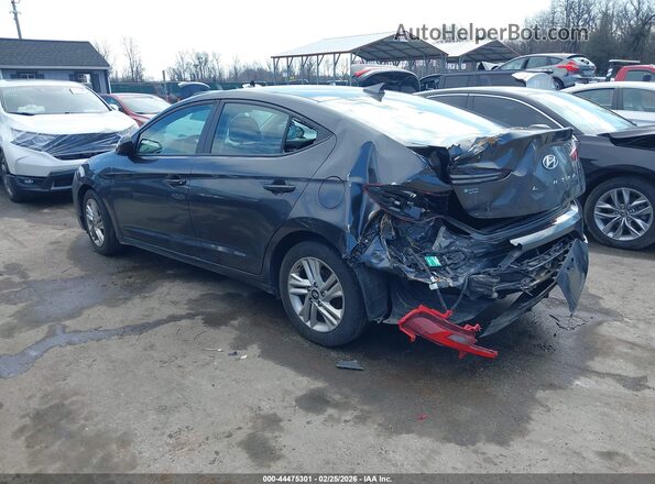5NPD84LF2LH630188 2020 HYUNDAI ELANTRA Gray Rear left