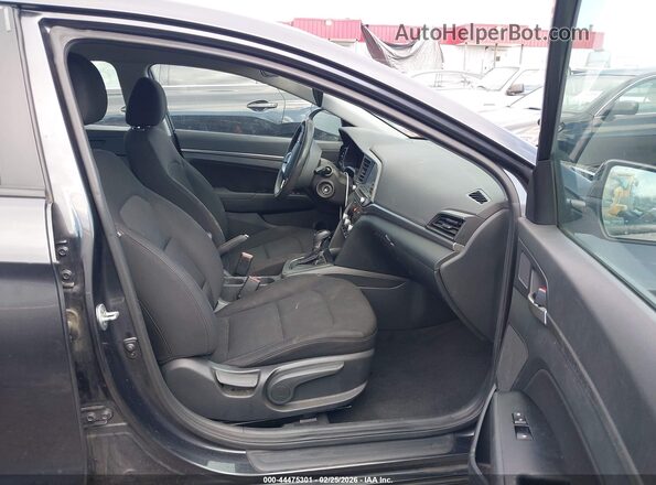 5NPD84LF2LH630188 2020 HYUNDAI ELANTRA Gray Front interior view