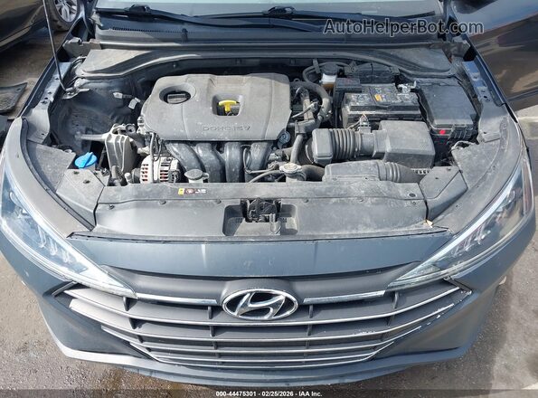 5NPD84LF2LH630188 2020 HYUNDAI ELANTRA Gray Rear view