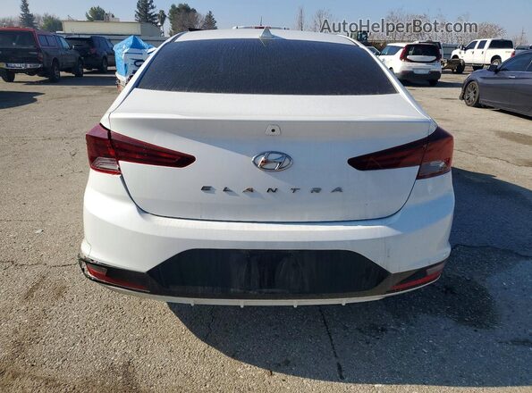 5NPD84LF3KH437837 2019 HYUNDAI ELANTRA White 