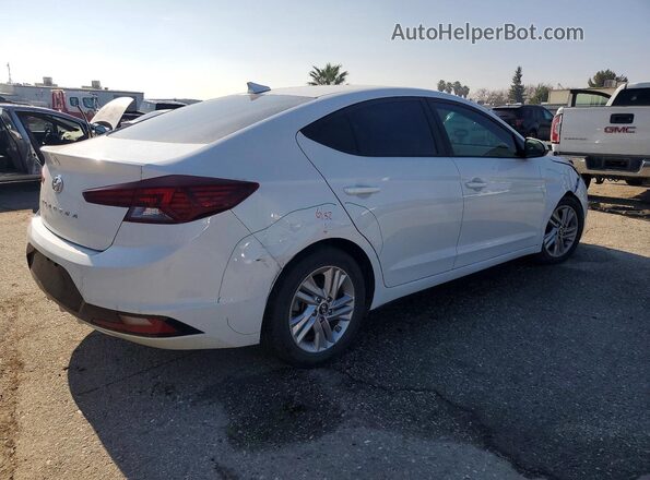 5NPD84LF3KH437837 2019 HYUNDAI ELANTRA White 