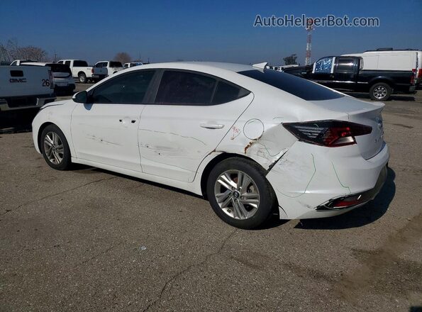 5NPD84LF3KH437837 2019 HYUNDAI ELANTRA White 