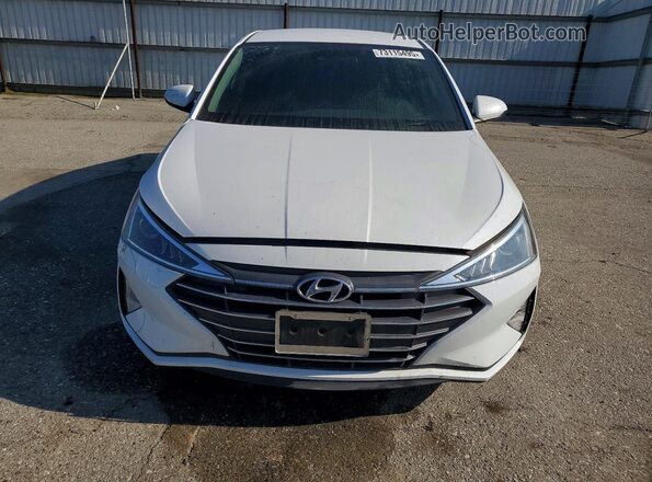 5NPD84LF3KH437837 2019 HYUNDAI ELANTRA White 