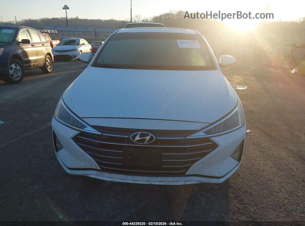 5NPD84LF3KH458834 2019 HYUNDAI ELANTRA White 