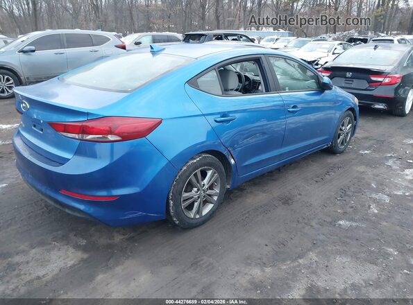 5NPD84LF4HH026018 2017 HYUNDAI ELANTRA Blue Vista frontal