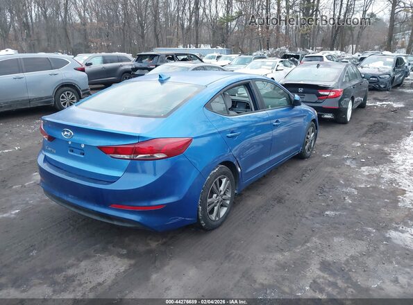 5NPD84LF4HH026018 2017 HYUNDAI ELANTRA Blue Trasero derecho
