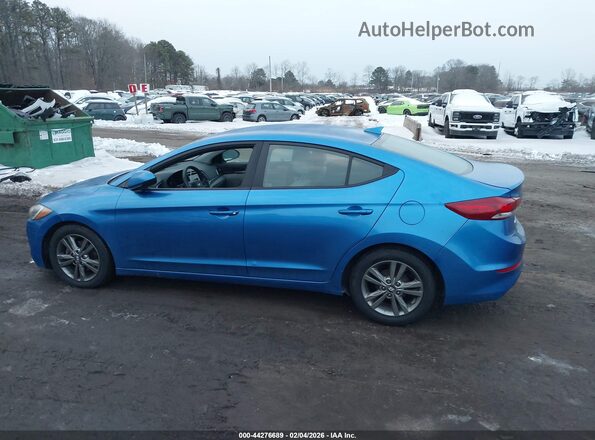 5NPD84LF4HH026018 2017 HYUNDAI ELANTRA Blue Vista interior de 360 grados