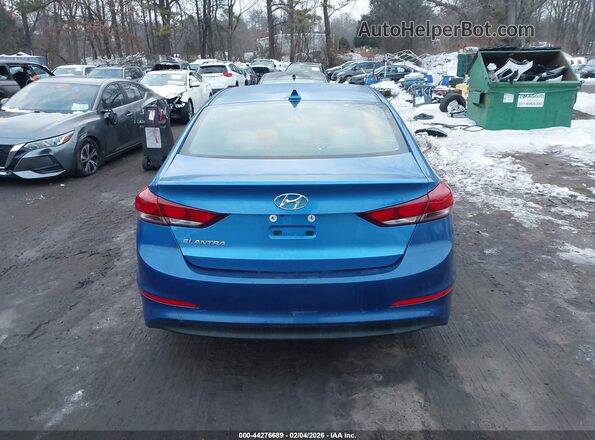 5NPD84LF4HH026018 2017 HYUNDAI ELANTRA Blue 