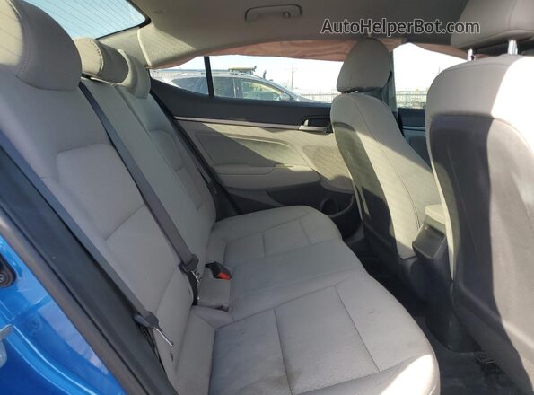 5NPD84LF4HH169096 2017 HYUNDAI ELANTRA Синий Вид задних сидений