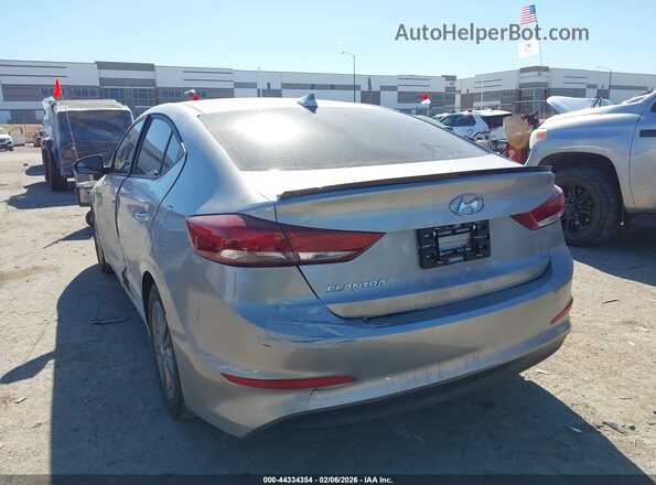 5NPD84LF6HH004330 2017 HYUNDAI ELANTRA Silver Հետևի ձախ