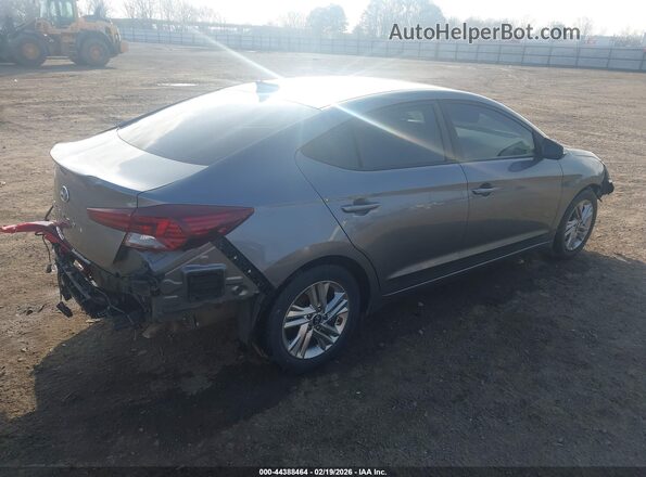 5NPD84LF6KH420191 2019 HYUNDAI ELANTRA Gray 