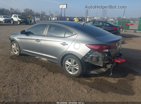 5NPD84LF6KH420191 2019 HYUNDAI ELANTRA Gray 
